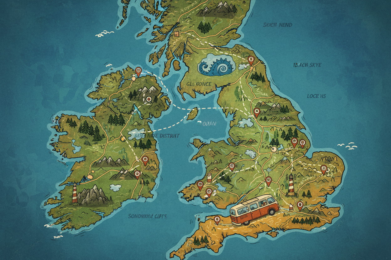50 Amazing UK Road Trips Every Vanlifer Should Experience